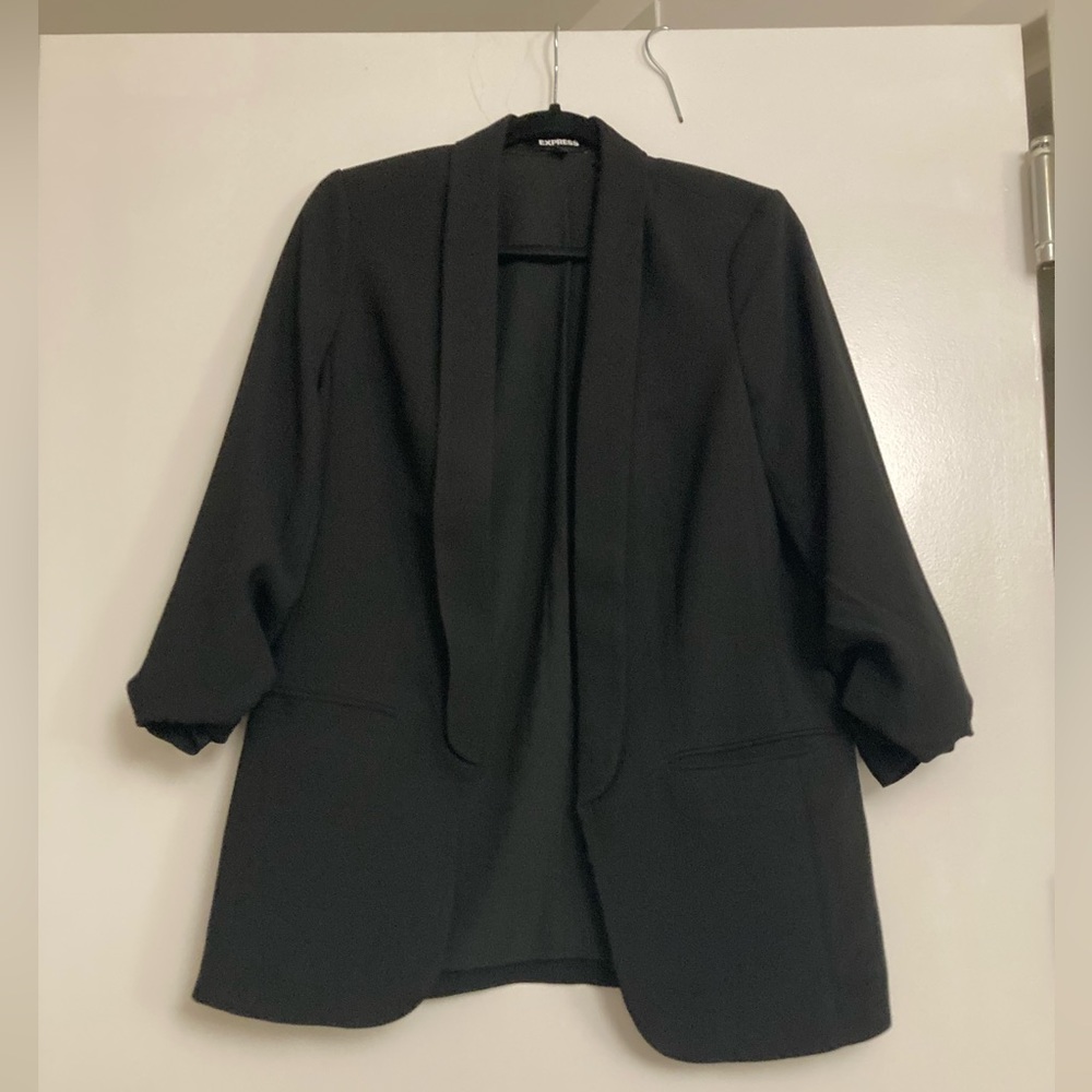 Black Tuxedo Style blazer from Express